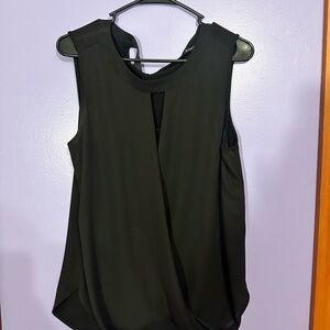 Elegant Black Sleeveless Top
